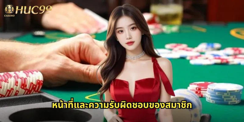 หน้าที่และความรับผิดชอบของสมาชิก