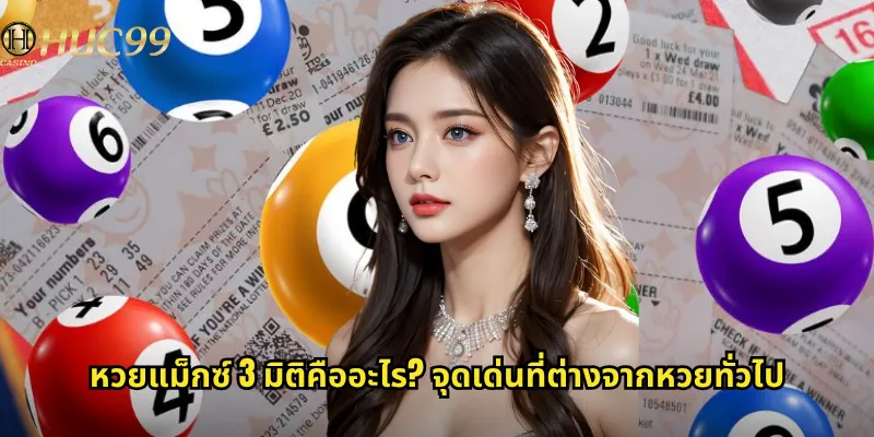 หวยแม็กซ์ 3 มิติ huc99 หวยสามมิติรูปแบบใหม่ที่ตื่นเต้นกว่า 2 หวยแม็กซ์ 3 มิติคืออะไร? จุดเด่นที่ต่างจากหวยทั่วไป